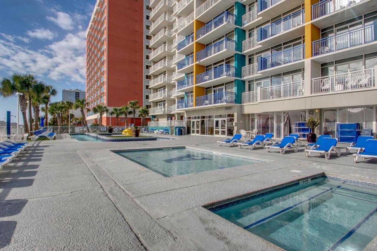 Oceanfront Atlantica 2Br Condo W Balcony Myrtle Beach Kültér fotó